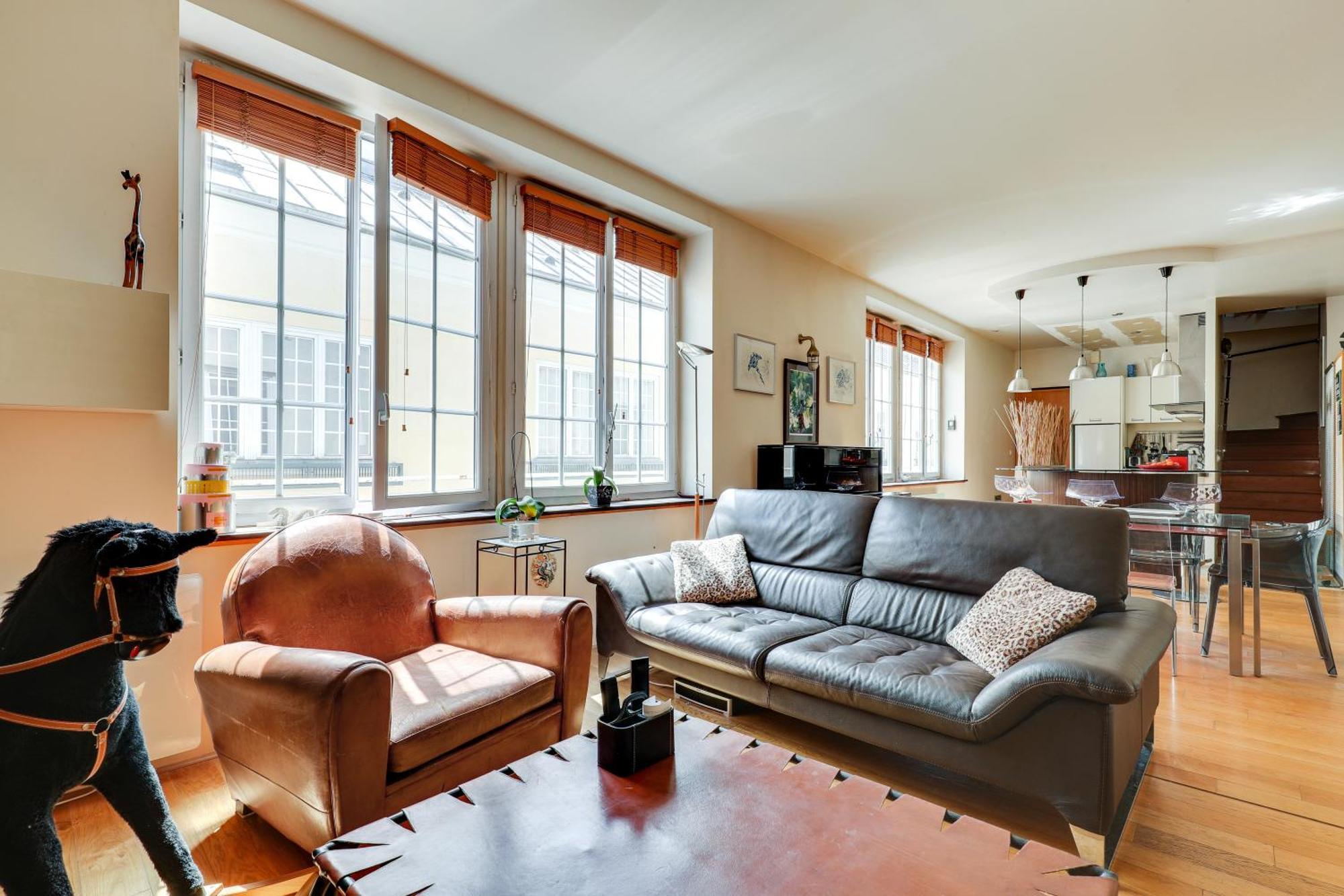 Duplex Calme Et Lumineux Au Coeur De Bastille Paris Eksteriør billede